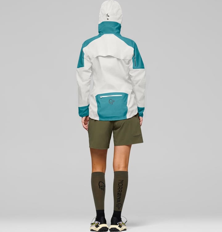 Norrøna Senja Gore-Tex Jacket W'S Brittany Blue/snow White Norrøna