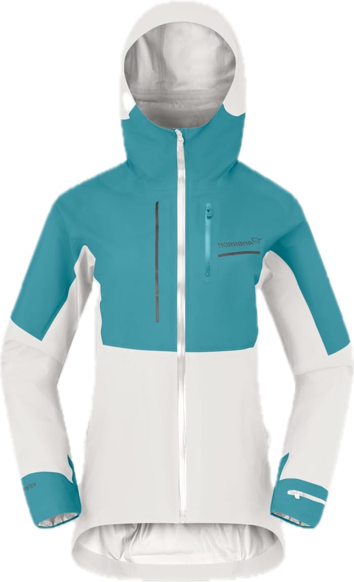 Norrøna Senja Gore-Tex Jacket W'S Brittany Blue/snow White Norrøna