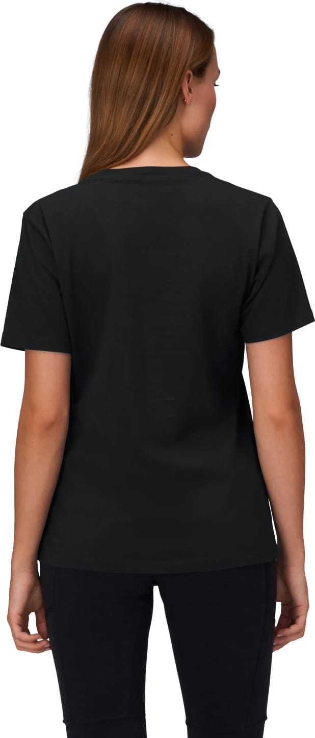 Norrøna Women's /29 Cotton Viking Patch T-shirt Caviar Black Norrøna