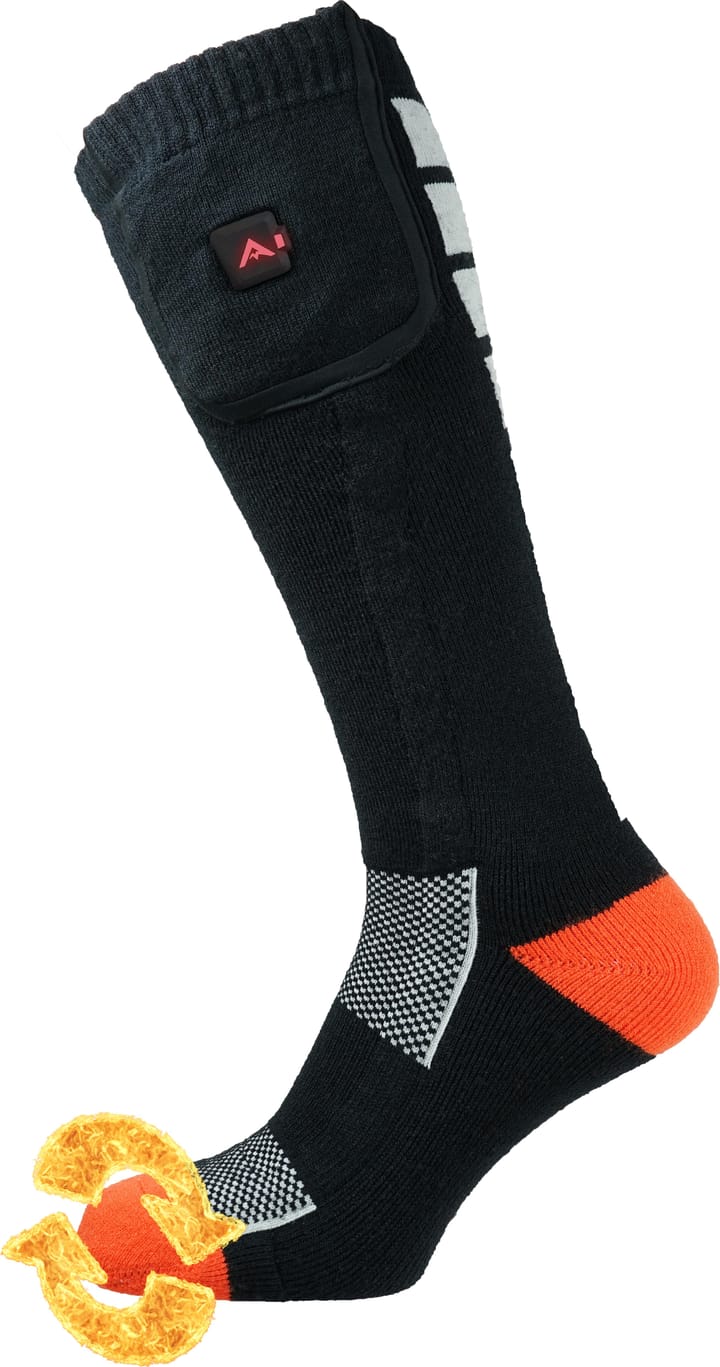 Avignon HEAT SurroundToe Thermal Sock With Powerbank Basic Black Avignon