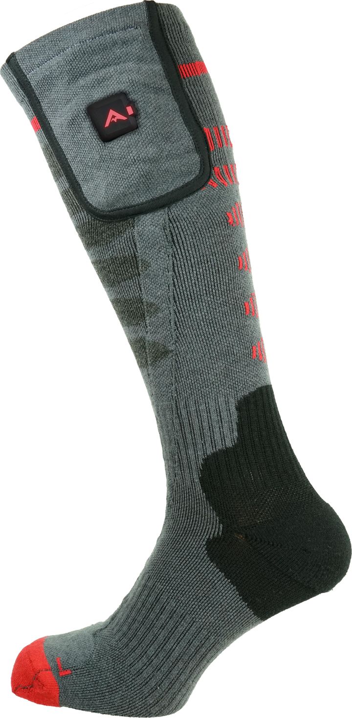 Avignon Heat SurroundActive Thermal Sock With Powerbank Grey Avignon