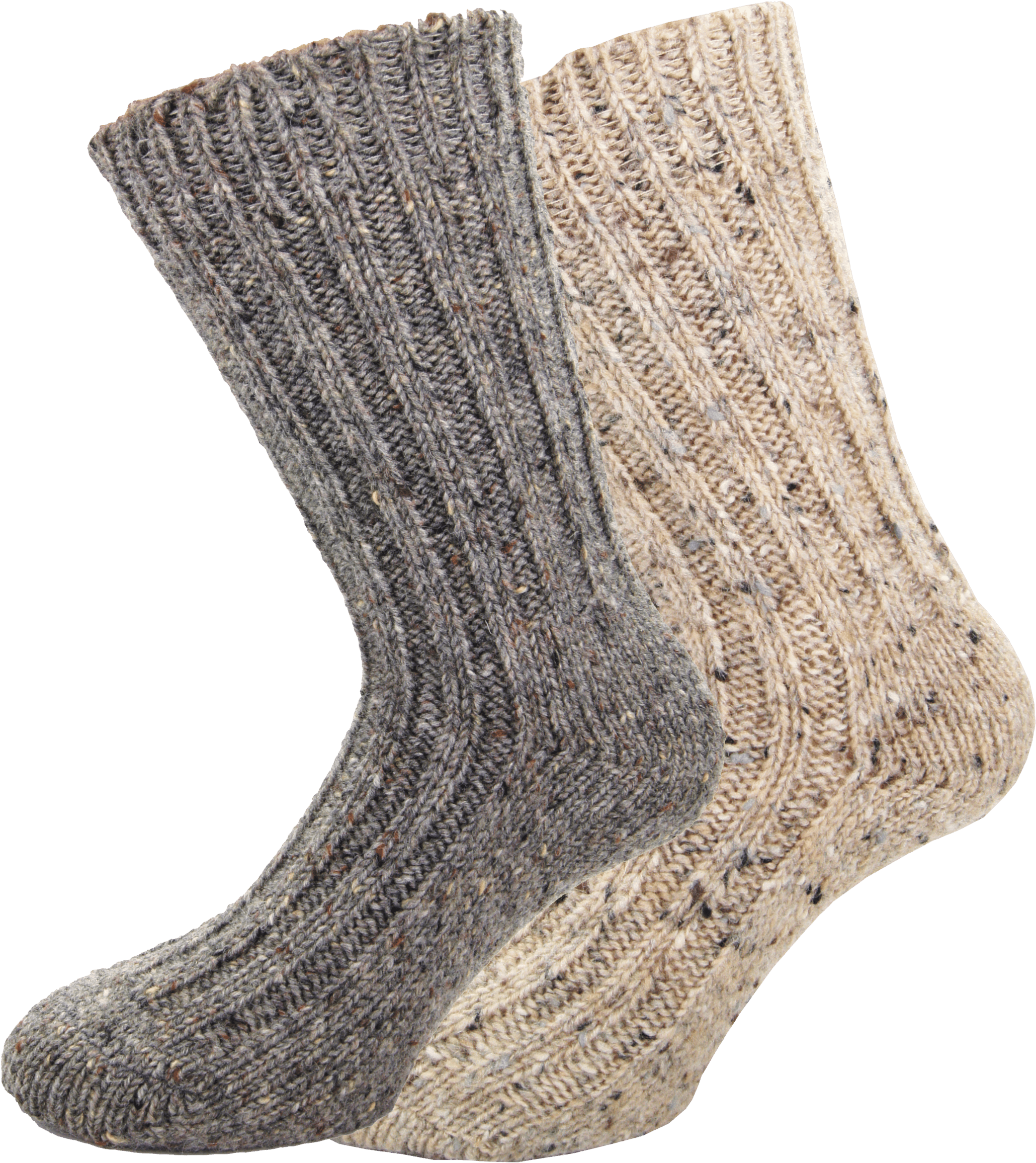 Avignon Rag Socks 2-pack Beige