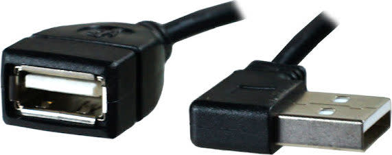 Avignon Extension cable 100 cm Basic Black Elektroniktillbehör OneSize