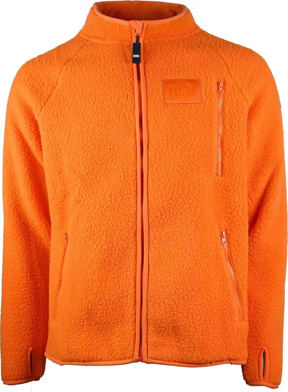 Avignon Unisex AFTER Hunt Fleece Jacket Basic Orange
