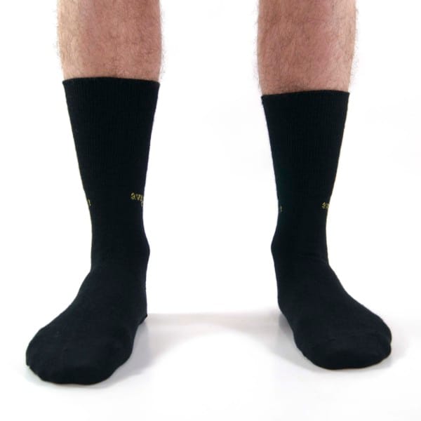 Avignon Unisex Liner Wool 3-Pack Basic Black Avignon