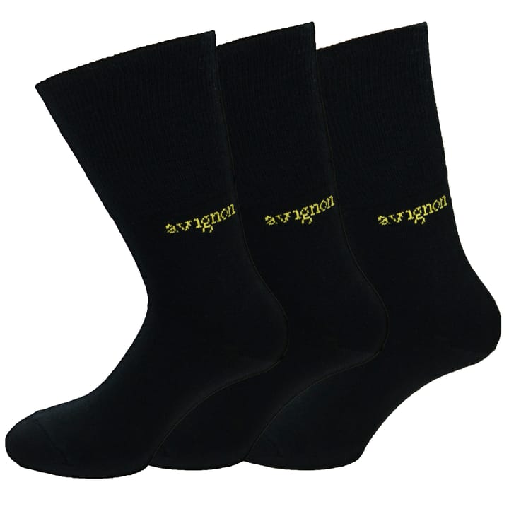 Liner Wool 3-Pack Basic Black Avignon