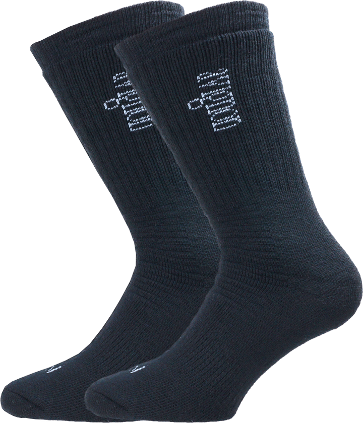 Avignon Unisex Wool Thick Sock Basic Black Avignon