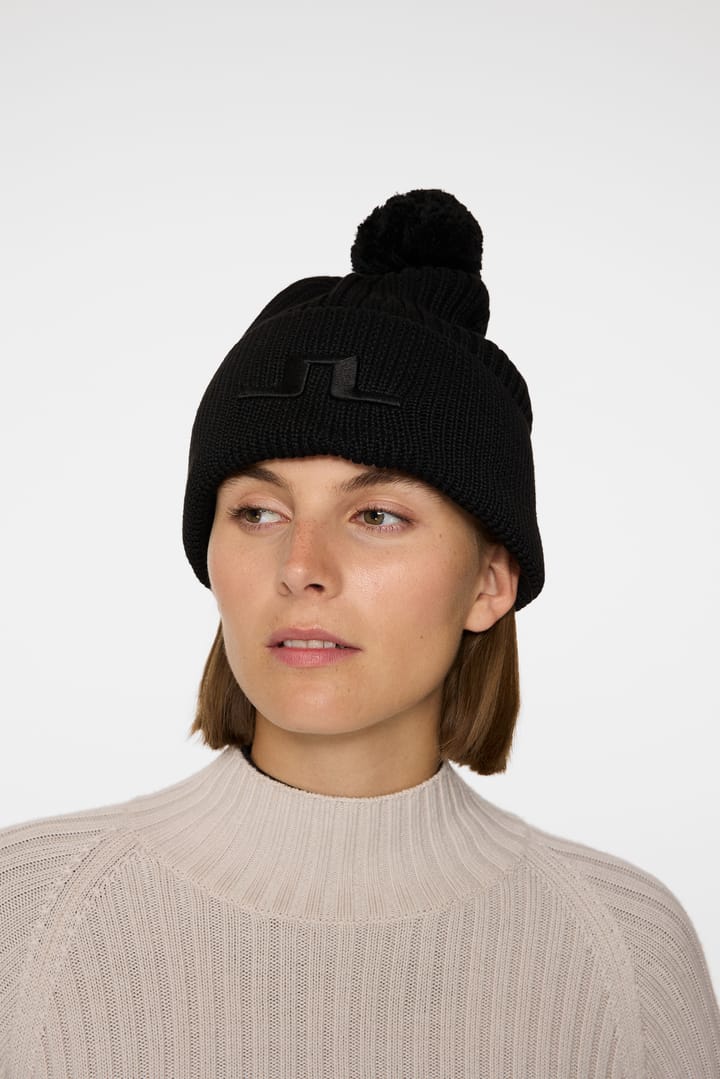 J.Lindeberg Grace Beanie Black J.Lindeberg J.Lindeberg Grace Beanie Black J.Lindeberg