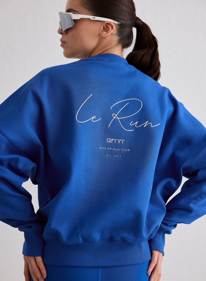 Aim'n Women's Le Run Running Sweatshirt Azure Aim'n
