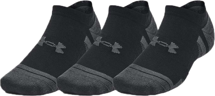 Under Armour Unisex UA Performance Tech 3pk No Show Socks