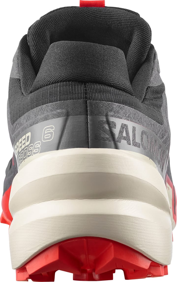 Salomon Men's Speedcross 6 GORE-TEX Black / Fiery Red / Almond Milk Salomon
