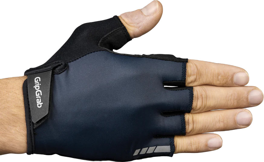 Gripgrab Ride Padded Short Finger Summer Gloves Navy Blue