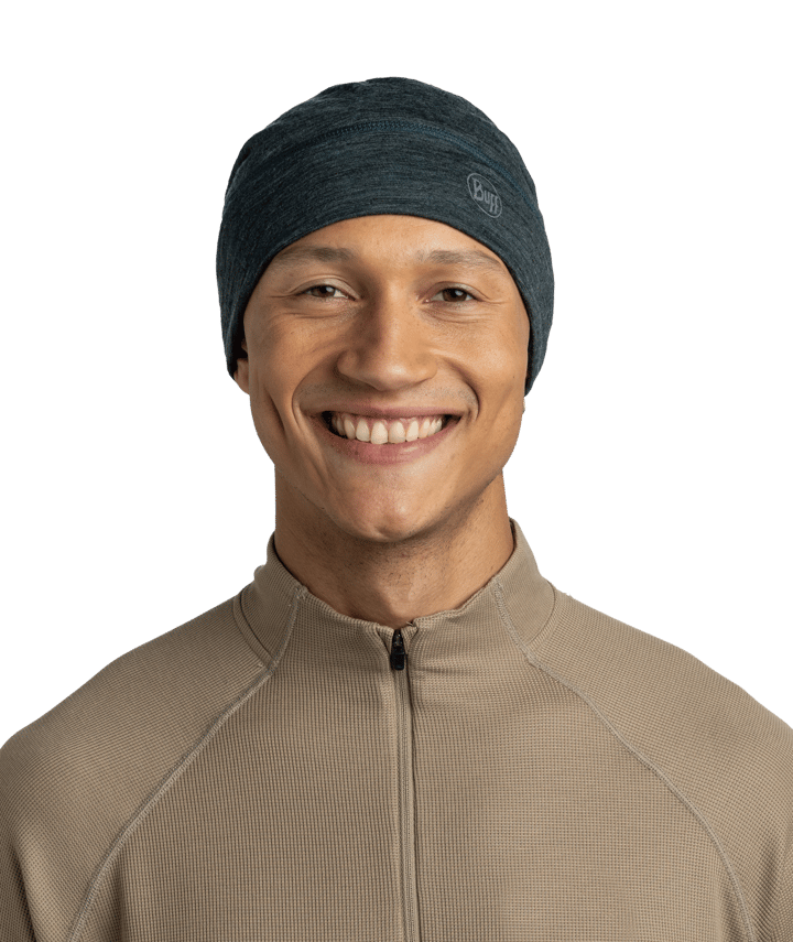 Buff Merino Lightweight Beanie Multistripes Forest Buff