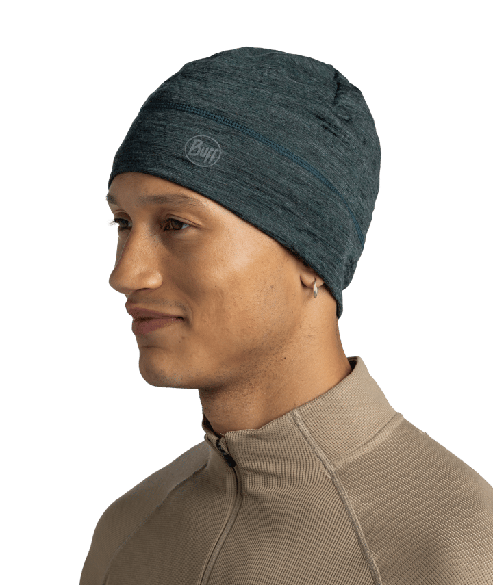 Buff Merino Lightweight Beanie Multistripes Forest Buff