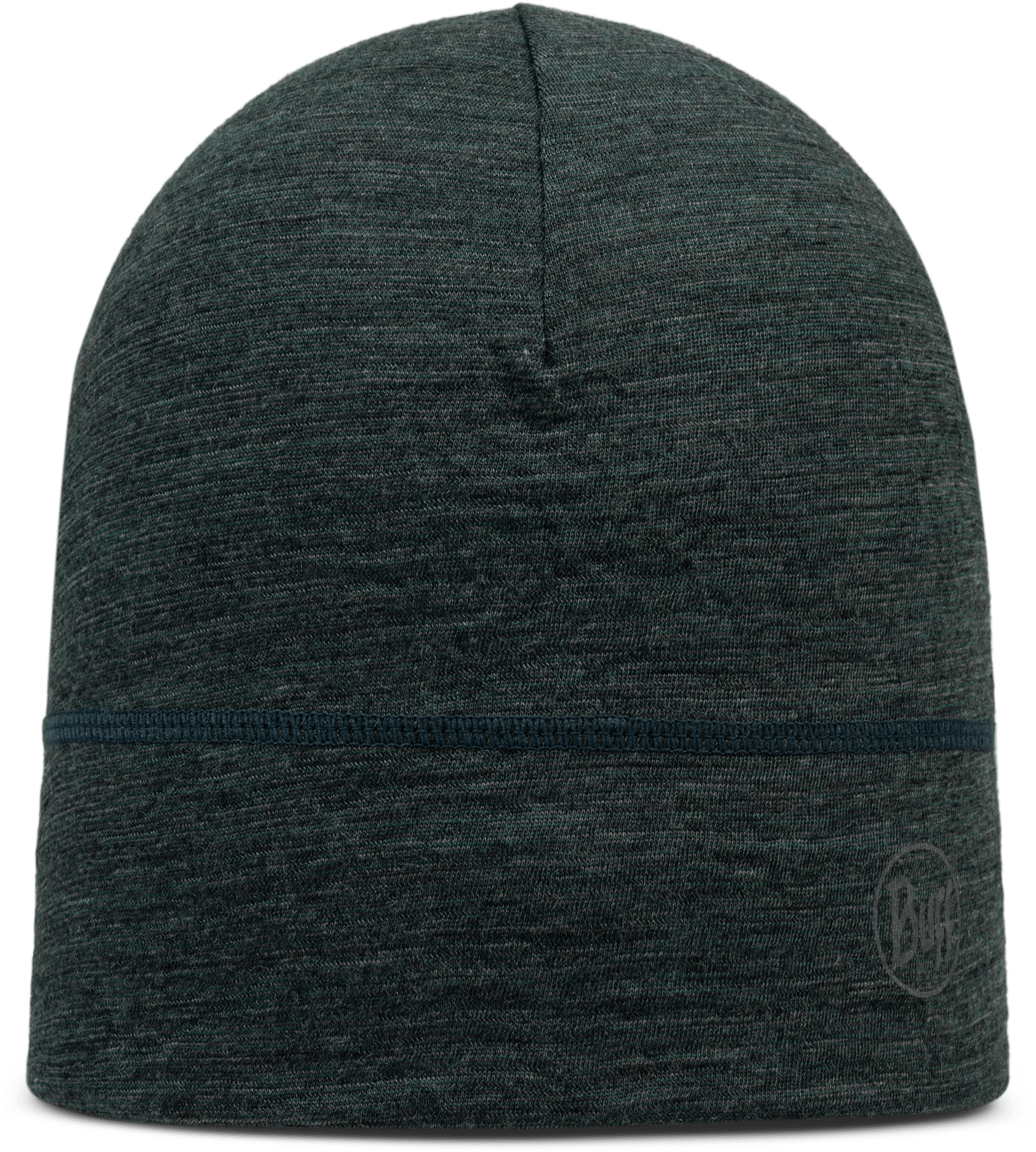 Buff Merino Lightweight Beanie Multistripes Forest