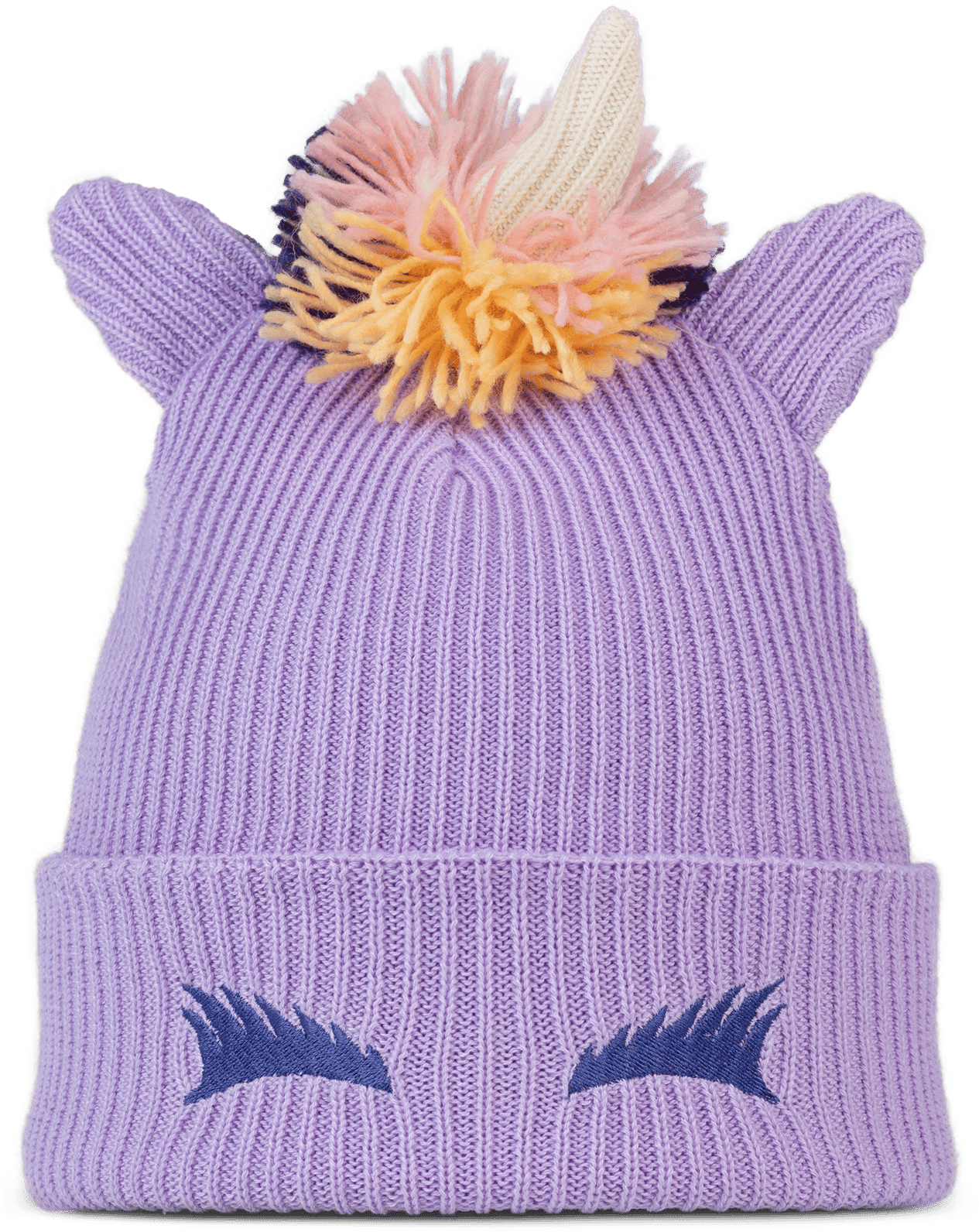 Buff Knitted Hat Fun Unicorn Grape Ice