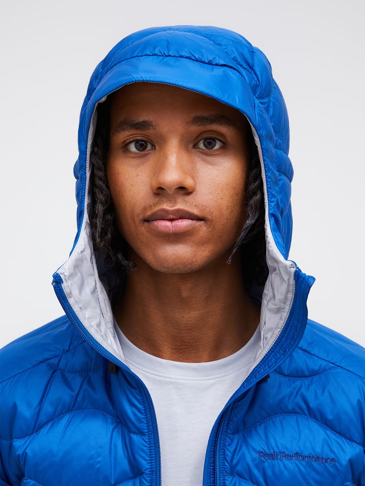 Peak Performance Men's Helium Down Hood Jacket True Blue Peak Performance