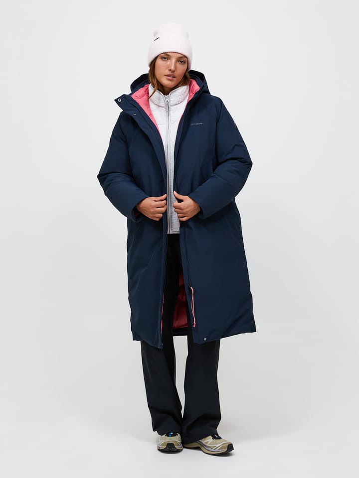 Peak Performance Women's Treeline HIPE 2L Down Shell Parka Blue Shadow/frosted Blossom/ Peak Performance