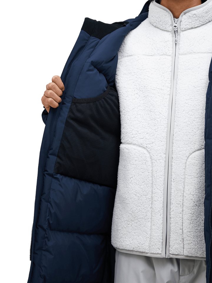 Peak Performance Men´s Treeline Down Parka Blue Shadow Peak Performance