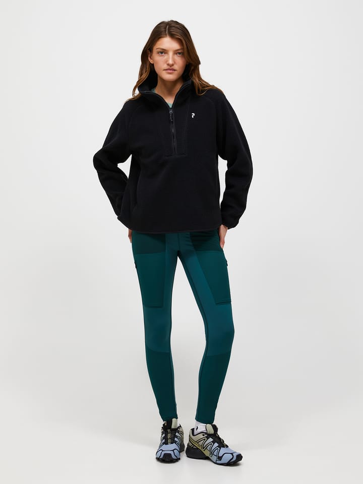 Peak Performance Women's Naturerush Pile Half Zip Porto/porto/ Peak Performance