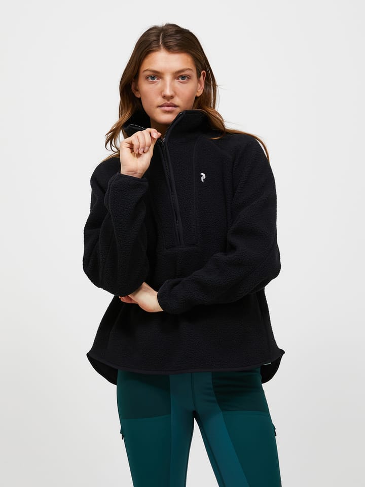 Peak Performance Women's Naturerush Pile Half Zip Porto/porto/ Peak Performance