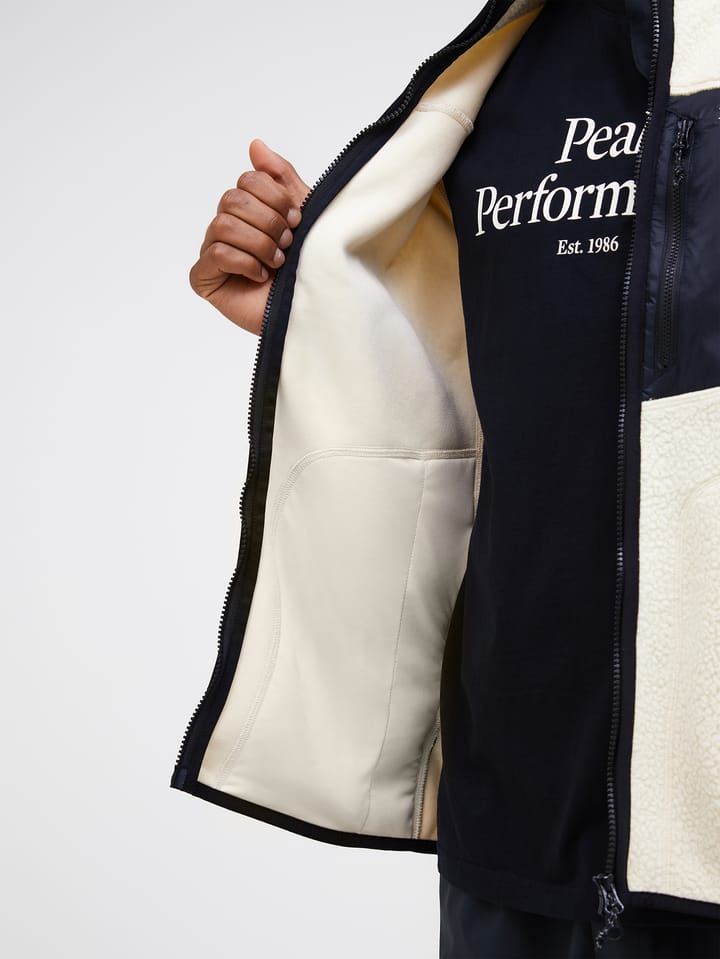 Peak Performance Men's Naturerush Pile Zip Jacket Summit Sky/blue Shadow/ Peak Performance