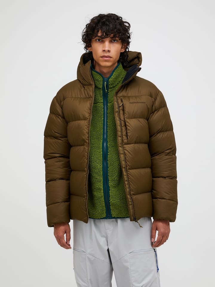 Peak Performance Men's Frost Down Puffer Jacket Meadow Moss Peak Performance