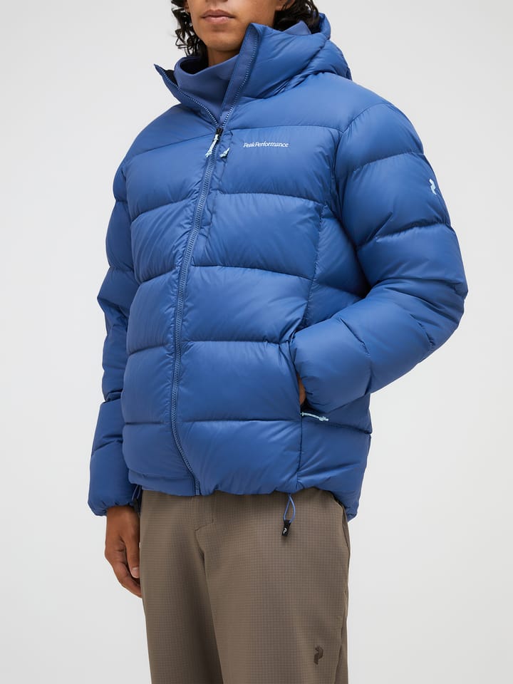 Peak Performance Men's Frost Down Puffer Jacket Summit Sky/snowmelt/ Peak Performance
