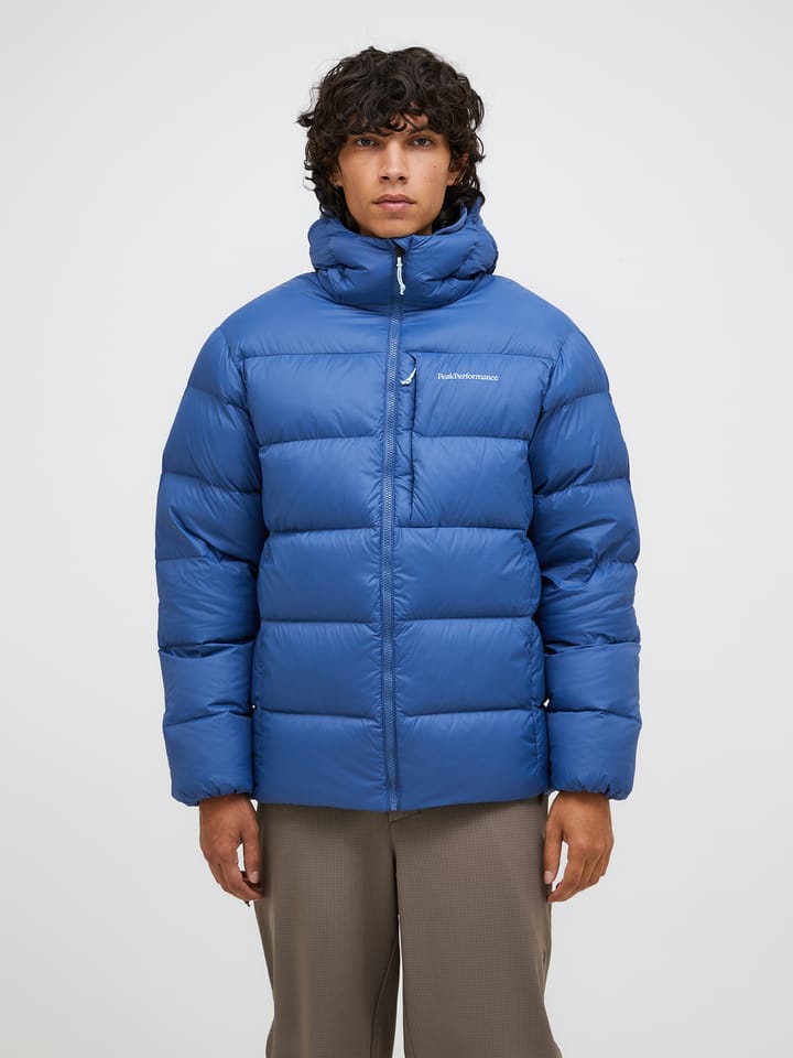 Peak Performance Men's Frost Down Puffer Jacket Summit Sky/snowmelt/ Peak Performance