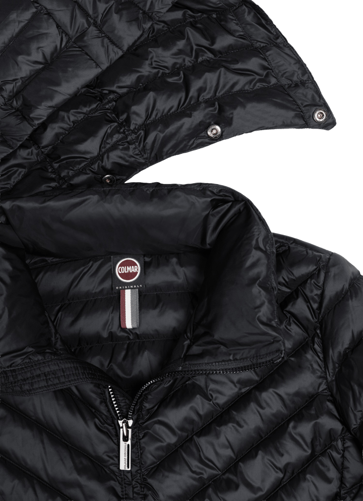 Colmar Women´s Quilted Jacket With Hood Black Colmar