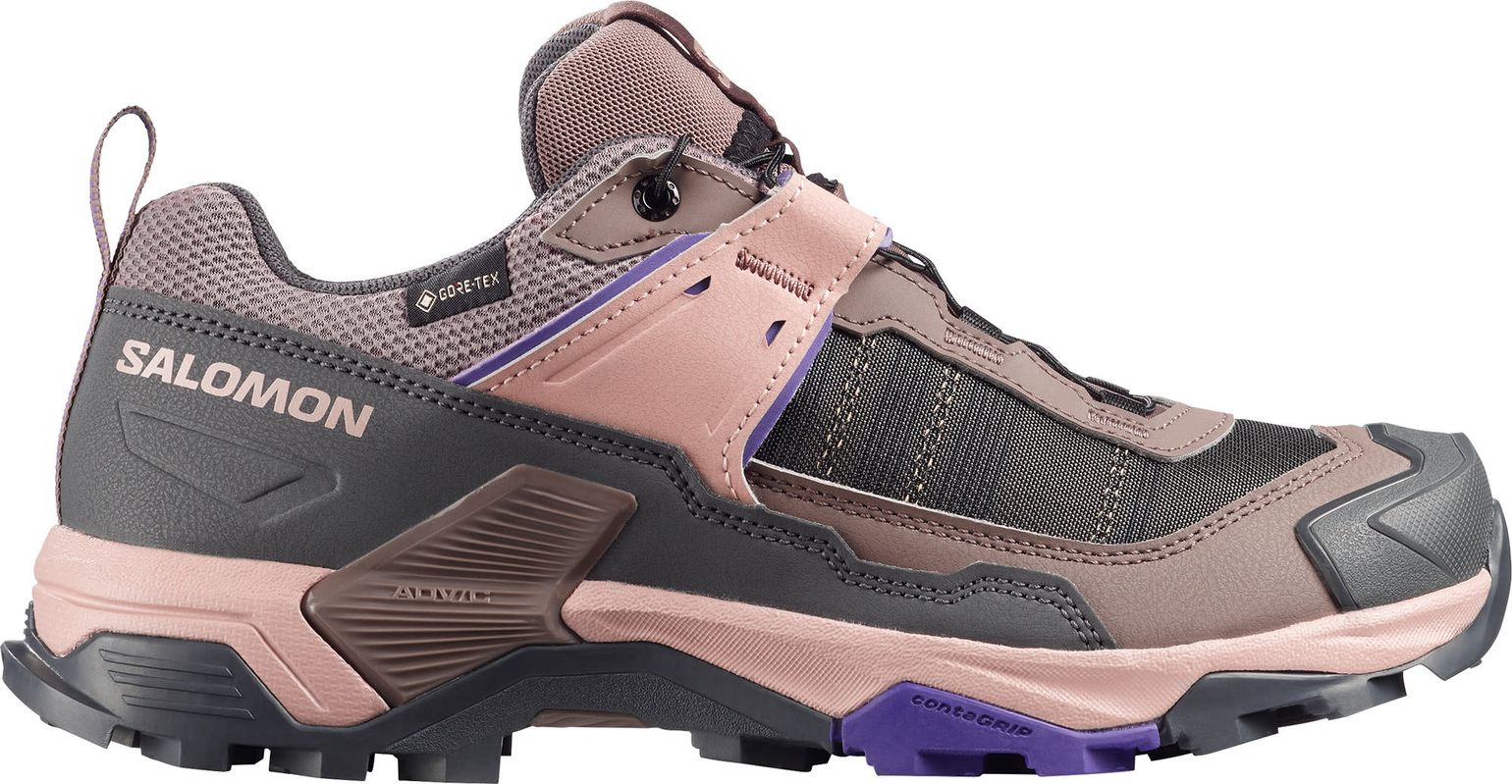 Salomon Women's X Ultra 5 GORE-TEX Iron / Shadow Gray / Deep Blue