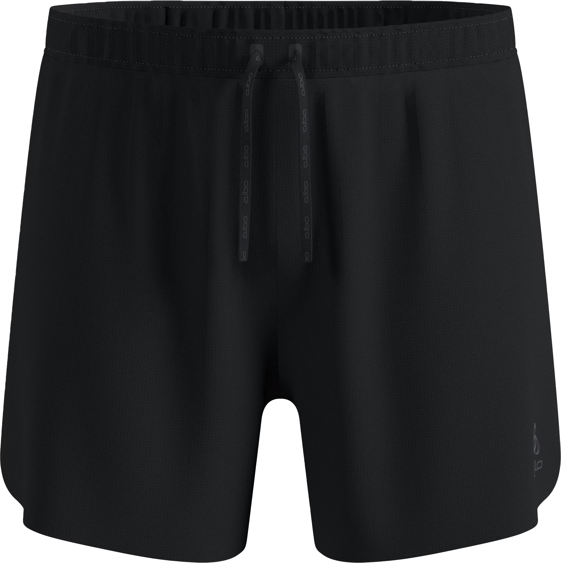 Odlo Men's Zeroweight 5 Inch Short Inner Brief Black