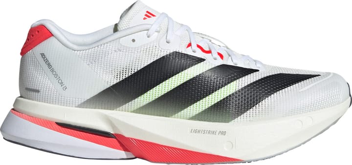 Adidas Women's Adizero Boston 13 Cloud White/Core Black/Lucid Red Adidas