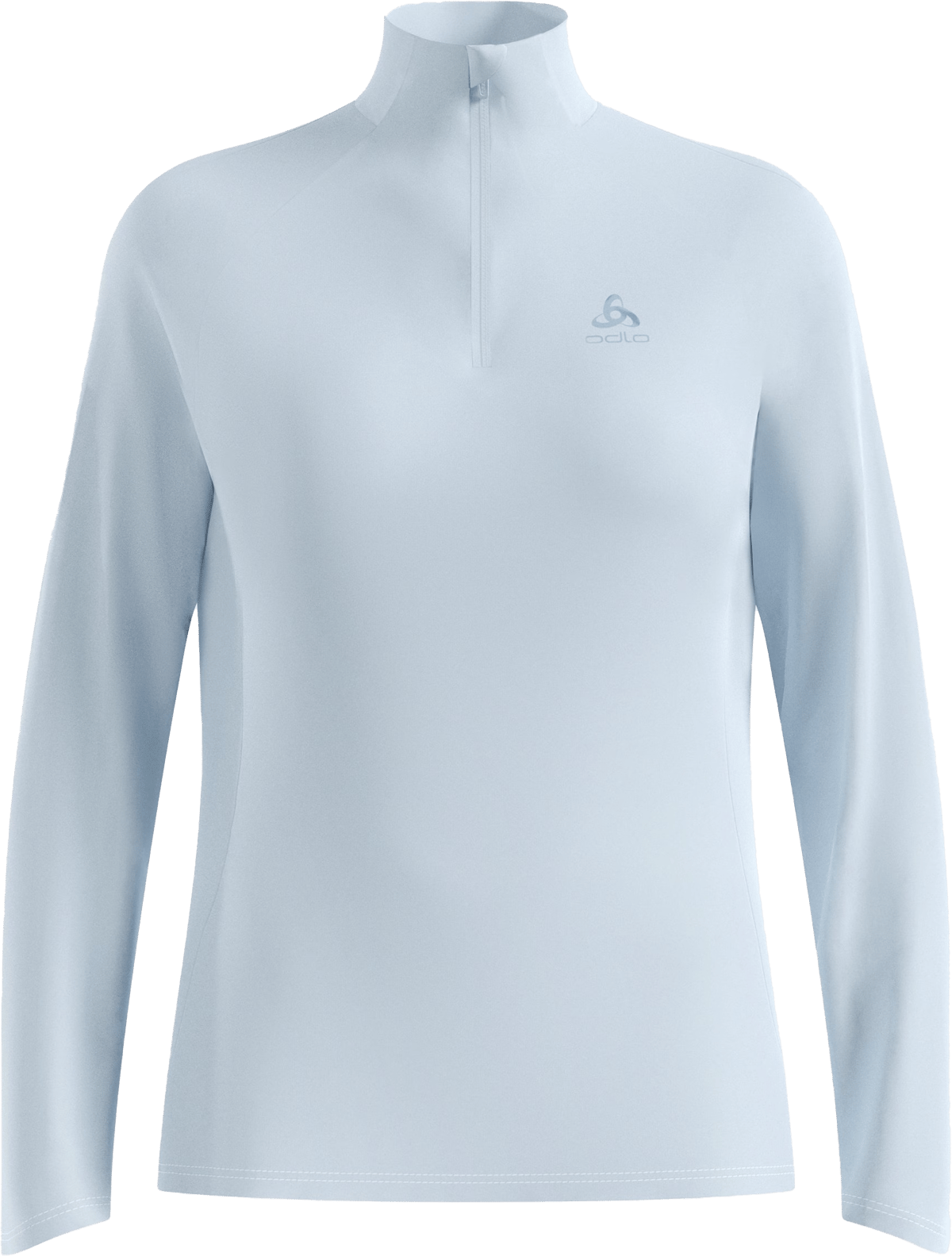 Odlo Women's Mid Layer Essential 1/2 Zip Baby Blue