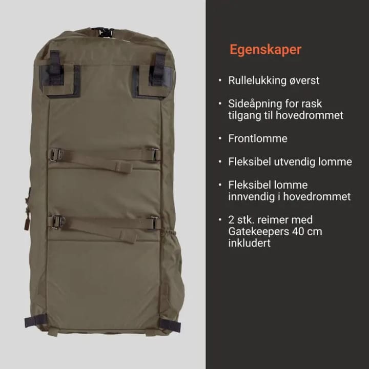 Vorn Equipment Dls B50 - Bag 50l Fog Green Vorn Equipment Vorn Equipment Dls B50 - Bag 50l Fog Green Vorn Equipment