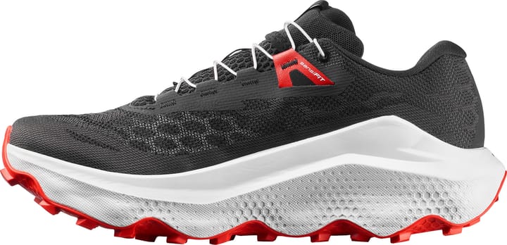 Salomon Men's Ultra Glide 4 Black/White/Fiery Red Salomon