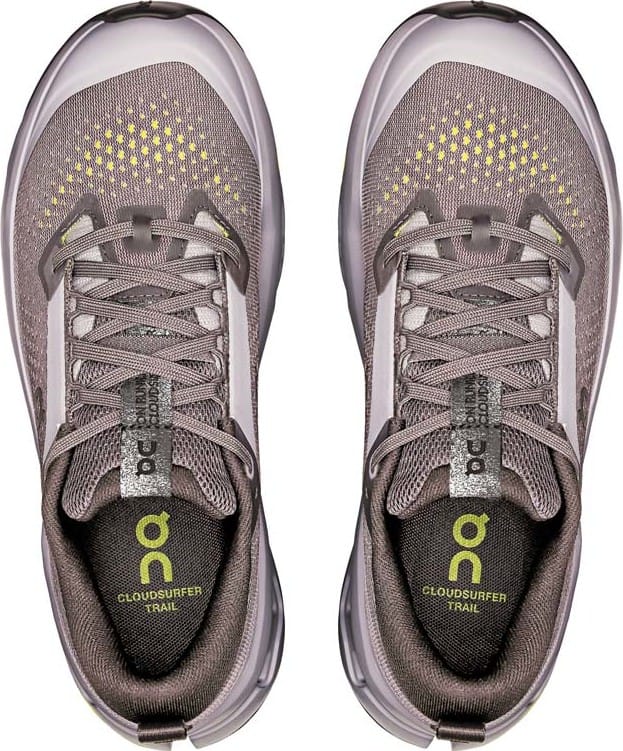 On Women's Cloudsurfer Trail 2 Iron/Lilac On