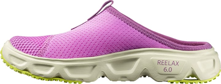 Salomon Women's Reelax Slide 6.0 Iris Orchid/Aspargus Green/Acid Lime Salomon