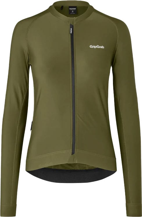 Gripgrab Women's Pacr Long Sleeve Jersey Olive Green Gripgrab