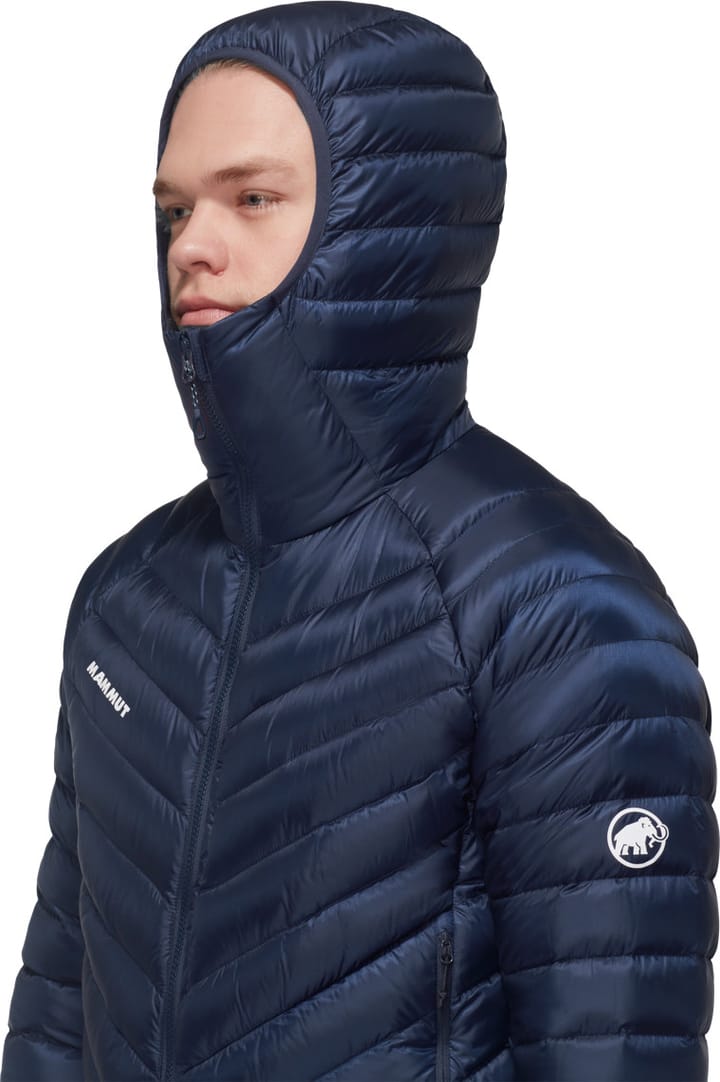 Mammut Broad Peak In Hooded Jacket Men Marine-black Mammut