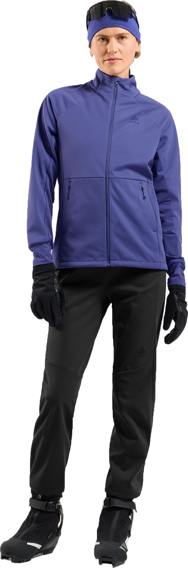 Odlo Women's Odlo Essential Warm Cross-Country Pants  Black Odlo Odlo Women's Odlo Essential Warm Cross-Country Pants  Black Odlo