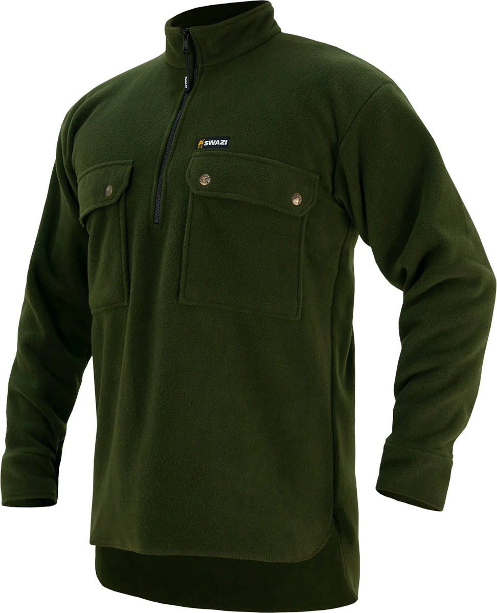 Swazi Men's Back 40 Shirt Langermede trøyer Olive S