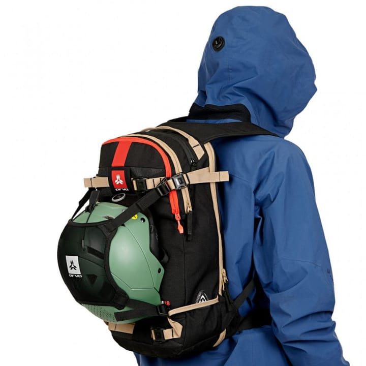 Arva Back Pack Helmet Holder UL Black Arva