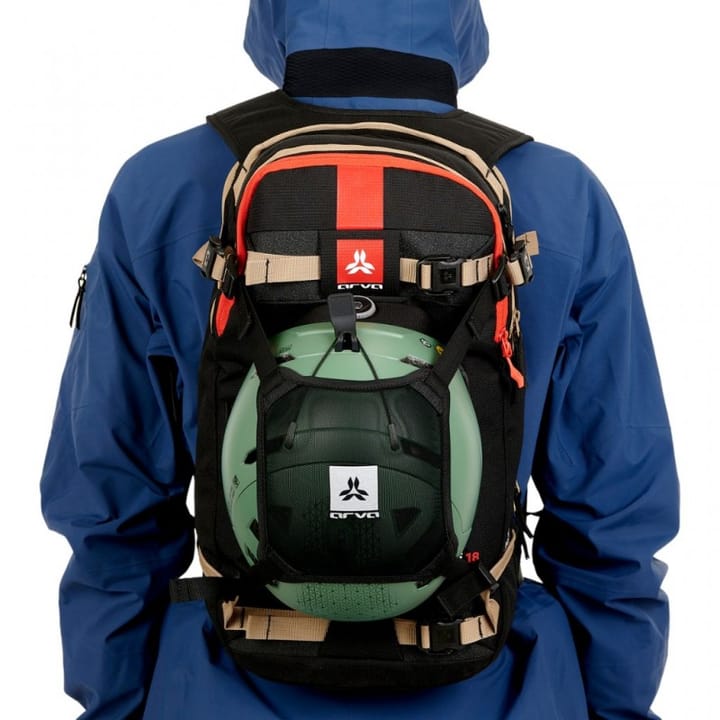 Arva Back Pack Helmet Holder Black Arva