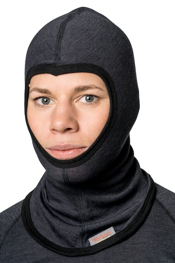 Woolpower Balaclava Protection LITE Anthracite Woolpower