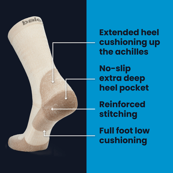 Balega Hike Crew White Oak Balega