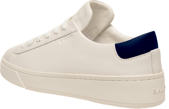 Bally Women's Ryvery White/Moroccan Blue Bally