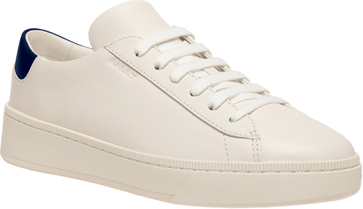 Bally Women's Ryvery White/Moroccan Blue Bally