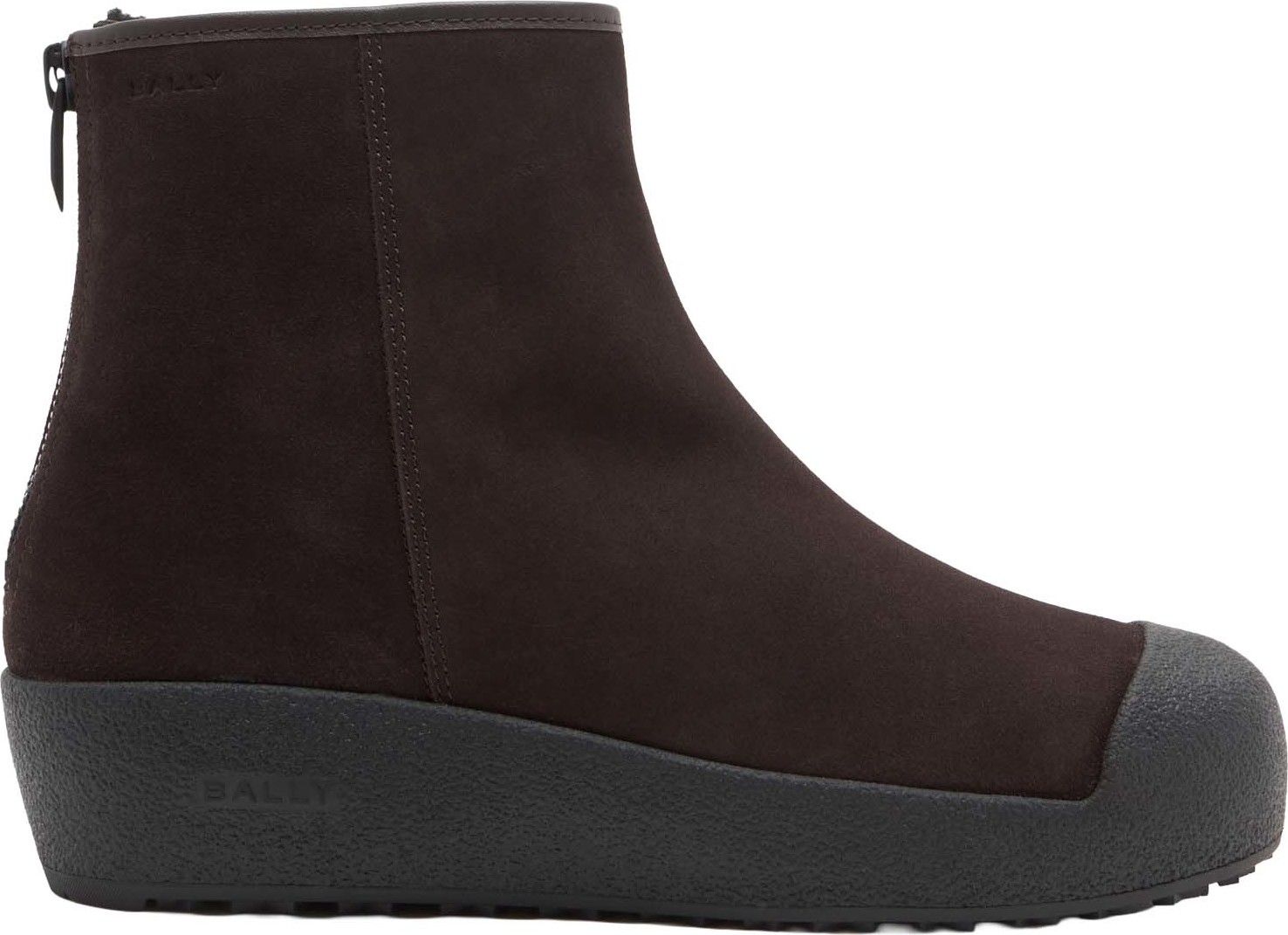 Bally Guard Iii M Calf Suede Ebano