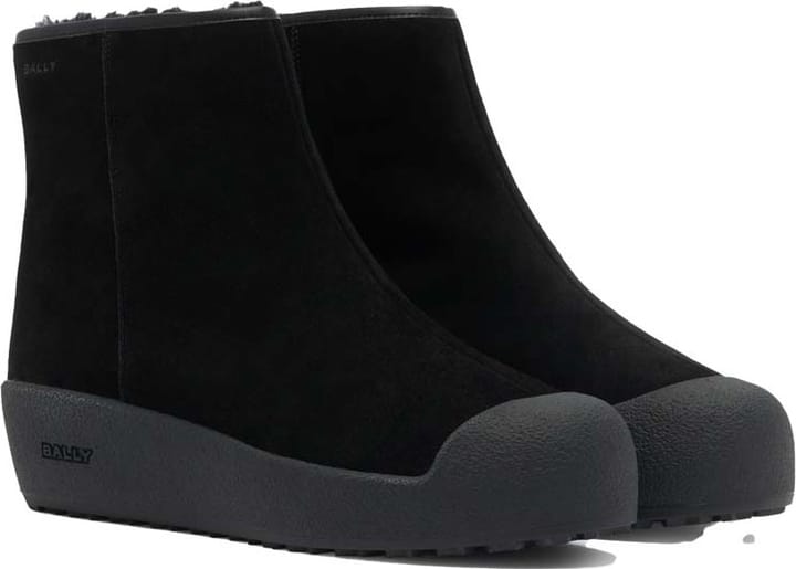 Bally Guard Iii M Calf Suede Black Bally